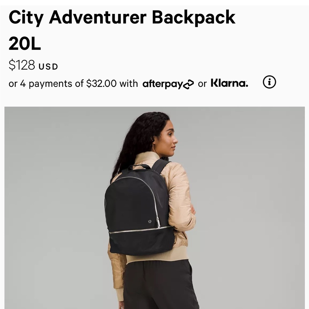 Lululemon City Adventure Backpack 20L